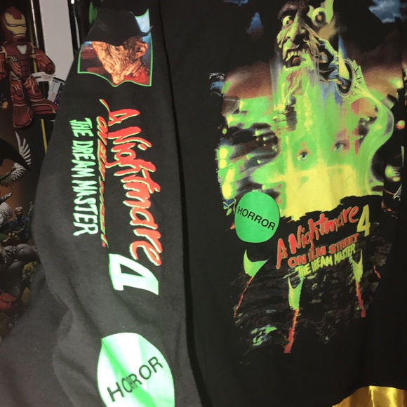 Rare Nightmare on Elm street 4 long sleeve - Picture 2 of 4